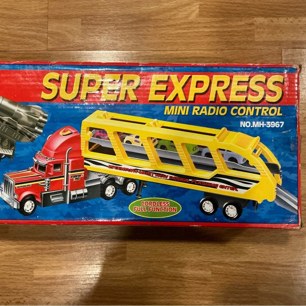 MH-Toys 1/32 RC radio control trailer super express with working headlights